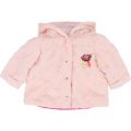 Baby Rose Heart Faux Fur Coat 28495 by Billieblush from Hurleys