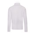 Mens White Derollo Roll Neck L/s T Shirt 92604 by HUGO from Hurleys