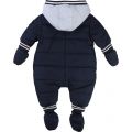Baby Navy Quilted Snowsuit 13173 by BOSS from Hurleys
