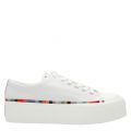Womens White Miho Canvas Trainers 56459 by PS Paul Smith from Hurleys