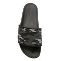 Mens Monochrome Logo Slides 73822 by Android Homme from Hurleys