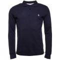 Mens Dark Sapphire EU Daddy Slim Fit L/s Polo Shirt 9853 by Original Penguin from Hurleys