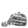 Boys Optic White Logo Toy Print Cap 58480 by Moschino from Hurleys