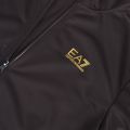 Mens Black/Gold Train Core ID Poly Funnel Tracksuit 48266 by EA7 from Hurleys