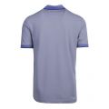Athleisure Mens Blue Grey Paddy Regular Fit S/s Polo Shirt 80803 by BOSS from Hurleys