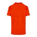 Mens Orange Big Logo Beach Regular Fit S/s T Shirt 42777 by BOSS from Hurleys