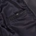 Casual Womens Navy Junique Leather Jacket 26533 by BOSS from Hurleys
