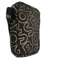 Mens Black/Gold Catch LN NS Logo Mini Crossbody Bag 109151 by BOSS from Hurleys
