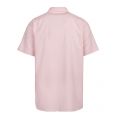 Mens Pink Oxford S/s Shirt 86293 by Lacoste from Hurleys