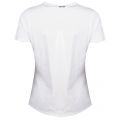 Casual Womens White Teround S/s T Shirt 34502 by BOSS from Hurleys