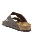 Mens Dark Brown Arizona Birko-Flor Slide Sandals