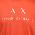 Mens Rust Core Logo S/s T Shirt 107281 by Armani Exchange from Hurleys
