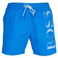Boss Mens Light & Pastel Blue Octopus Swim Shorts