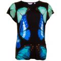 Womens Black Flutor Butterfly Collective S/s Tee Shirt 61980 by Ted Baker from Hurleys