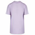 Anglomania Womens Lilac Boxy Arm & Cutlass Logo S/s T Shirt 36351 by Vivienne Westwood from Hurleys