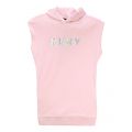 Girls Rose Logo Hooded Sweater Dress 55842 by DKNY from Hurleys