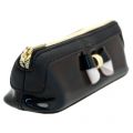 Womens Black Valda Bow Pencil Case 63114 by Ted Baker from Hurleys