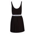 Womens Black Logo Elastic Dress 79496 by Calvin Klein from Hurleys