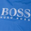 Mens Bright Blue Big Logo Beach S/s T Shirt 37736 by BOSS from Hurleys