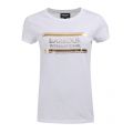 Womens White Blackflag S/s T Shirt 38663 by Barbour International from Hurleys