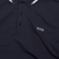 Athleisure Mens Navy Paule Slim Fit S/s Polo Shirt 51465 by BOSS from Hurleys
