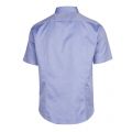 Athleisure Mens Blue Brodi_S Stretch Slim Fit S/s Shirt 36866 by BOSS from Hurleys