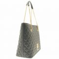 Womens Grey Quilted Logo Shopper Bag 17981 by Love Moschino from Hurleys