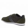 Athleisure Mens Green Maze_Lowp_Knit Trainers 26688 by BOSS from Hurleys