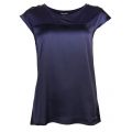 Womens Navy Panel Top 19852 by Emporio Armani from Hurleys