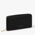 Womens Black Cara Zip Around Purse 94700 by Katie Loxton from Hurleys