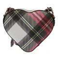 Womens New Exhibition Derby Heart Tartan Crossbody Bag 79367 by Vivienne Westwood from Hurleys