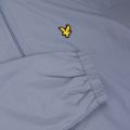 Mens Mist Blue Hooded Zip Through Jacket 24191 by Lyle & Scott from Hurleys