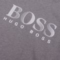 Mens Light Grey Big Logo Beach Regular Fit S/s T Shirt 45242 by BOSS from Hurleys