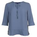 Womens Arona Blue Classic Crepe Light Blouse 15291 by French Connection from Hurleys
