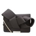 Womens Black Janyce Twisted Bow Clutch Bag 50654 by Ted Baker from Hurleys