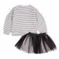 Girls Black/White Tulle Skirt Dress 75325 by Mayoral from Hurleys