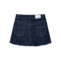 Girls Dark Blue Flower Denim Skirt 82313 by Mayoral from Hurleys