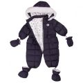 Baby Navy Snowsuit 11571 by Armani Junior from Hurleys