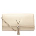Womens Gold Divina Tassel Clutch Bag 46043 by Valentino from Hurleys