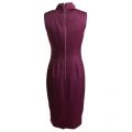 Womens Maroon Eyet Bow Midi Dress 14039 by Ted Baker from Hurleys