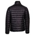 Mens Black Zip Detail Padded Jacket 96106 by Karl Lagerfeld from Hurleys
