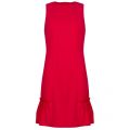 Womens True Red Ruffle Dress 20310 by Michael Kors from Hurleys