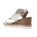 Womens Gold Niah Wedge Sandals 24331 by Moda In Pelle from Hurleys