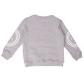Boys Marled Grey Logo 10 Bis Sweat Top 11779 by Kenzo from Hurleys