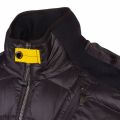 Mens Black Zavier Hybrid Gilet 77768 by Parajumpers from Hurleys