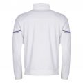 Athleisure Mens White Skaz Funnel Zip Through Sweat Jacket 26597 by BOSS from Hurleys