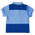 Baby Turquoise Block Stripe S/s Polo Shirt 65341 by BOSS from Hurleys