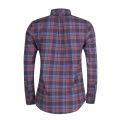 Mens Red Radley Check Slim Fit L/s Shirt 32661 by Farah from Hurleys