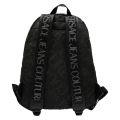 Mens Black Tonal Logomania Backpack 55320 by Versace Jeans Couture from Hurleys