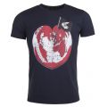 Anglomania Mens Navy Orb World Classic S/s T Shirt 20715 by Vivienne Westwood from Hurleys